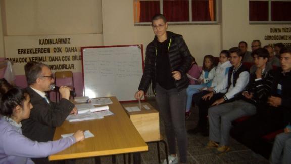İlçe Öğrenci Meclisi Seçimleri Yapıldı.