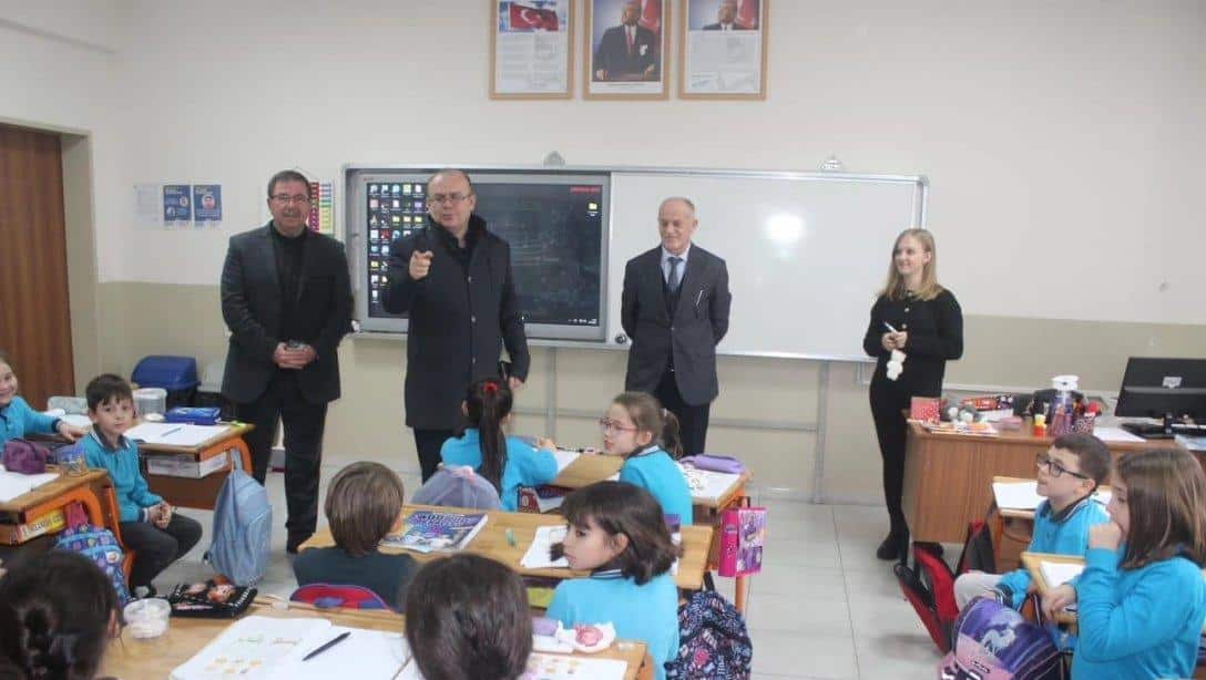 Yeni yılın ilk okul ziyareti gerçekleştirildi
