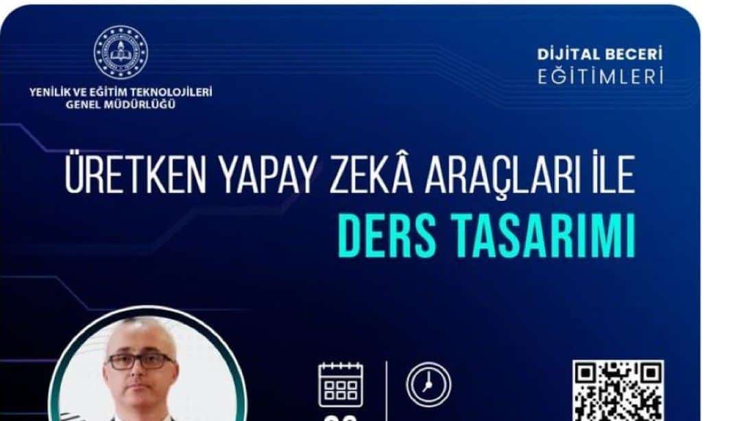 Üretken Yapay Zeka Araçları ile Ders Tasarımı Eğitimi